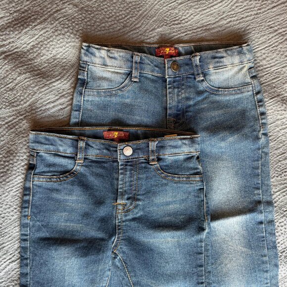 Bundle of 2 Seven for All Mankind Jeans — Size 3T - Picture 1 of 7